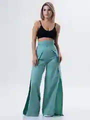 Бирюзовый брюки женские