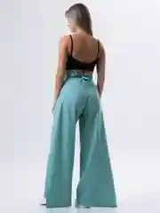 Бирюзовый брюки женские