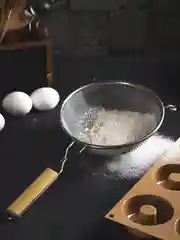 Сито с ободом и ручкой из нержавеющей стали 18,5 см, двойная сеть
