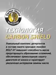 Моторное масло ROLF GT SAE 5W-40, API SN/CF Синтетическое 4 л