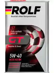 Моторное масло ROLF GT SAE 5W-40, API SN/CF Синтетическое 1 л
