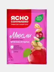 Мюсли запечённые Ясно солнышко "Фруктово-ягодные", 15 штук по 45 г