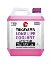 Антифриз TAKAYAMA LONG LIFE COOLANT HYBRID (-50) фиолетовый 4 л