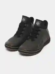 Угольный ботинки женские демисезонные Rieker