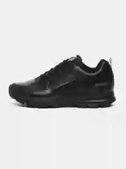 Черный мужские кроссовки Nike (натуральная кожа)
