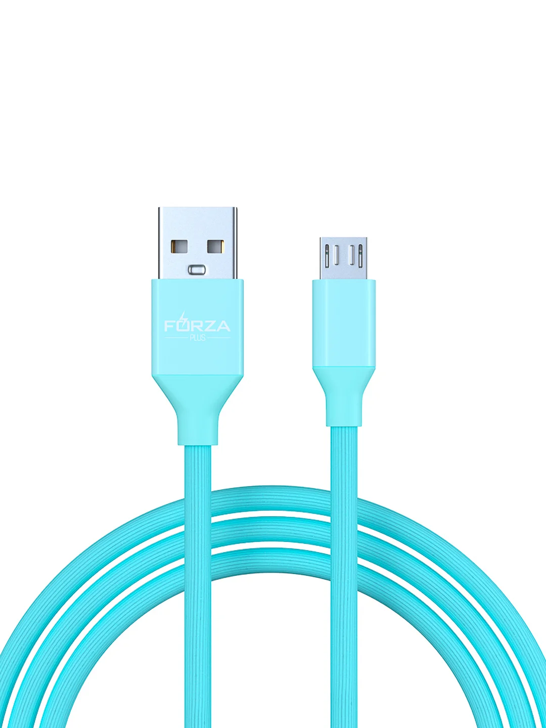 Кабель для зарядки "Лето" Micro USB, 1 метр, 2А, прорезиненный шнур, 4 цвета