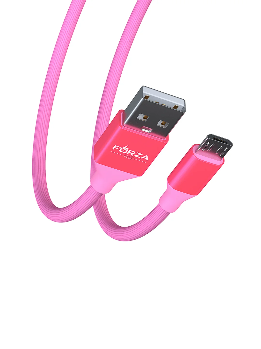 Кабель для зарядки "Лето" Micro USB, 1 метр, 2А, прорезиненный шнур, 4 цвета