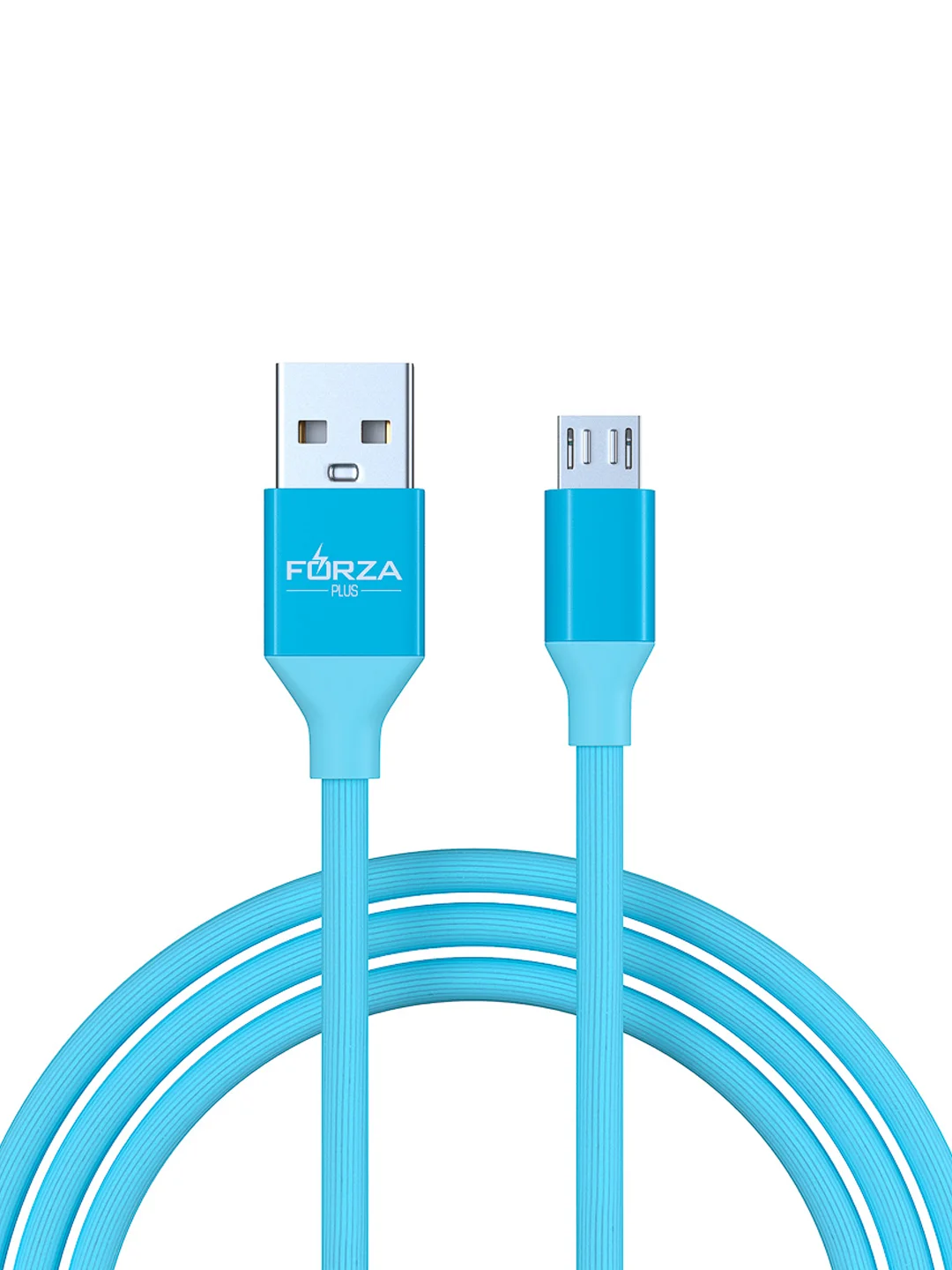 Кабель для зарядки "Лето" Micro USB, 1 метр, 2А, прорезиненный шнур, 4 цвета