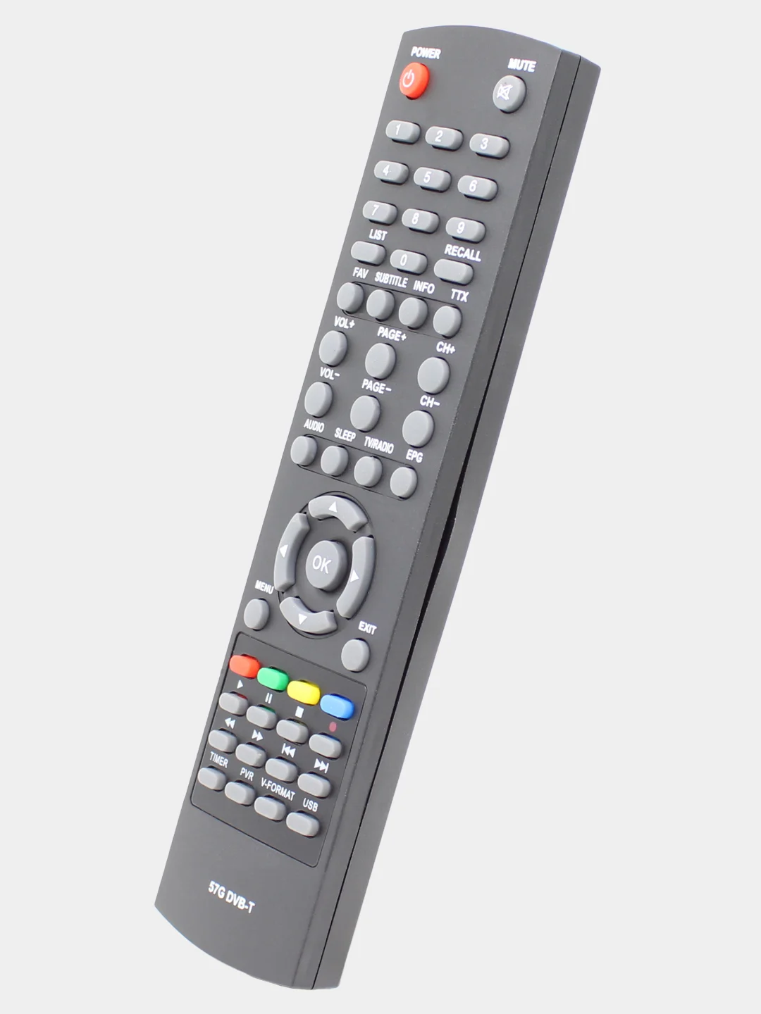 Пульт 57G для ресивера GoldMaster