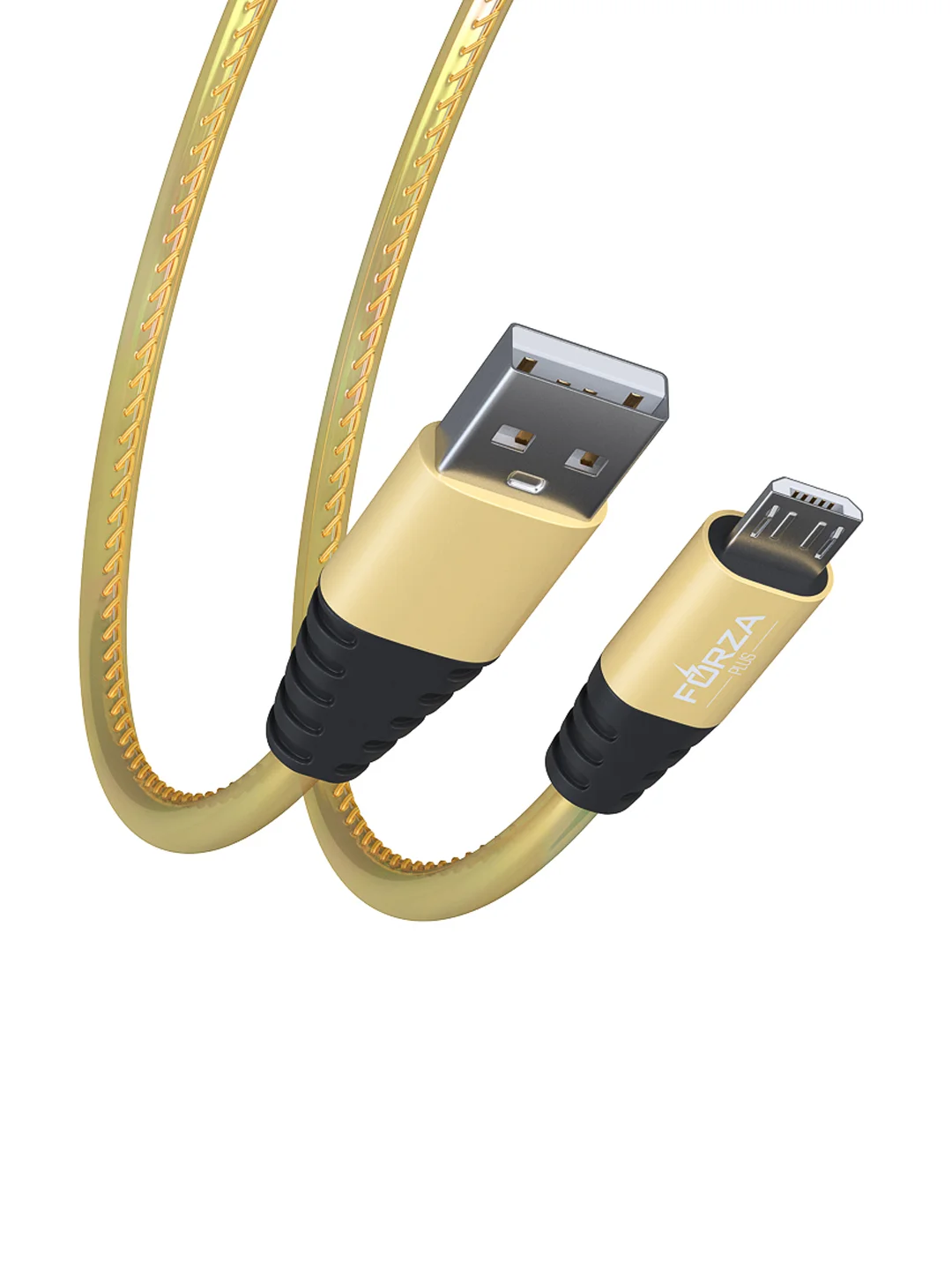 Кабель для зарядки Перламутр Micro USB, 1 метр, 2А, кожаная оплётка, 3 цвета