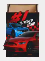 Черный органайзер для канцелярии, подставка - стакан для карандашей, ручек
