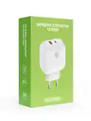 Сетевое зарядное устройство Модерн, быстрая зарядка QC3.0+TYPE-C PD, 3 А, 12 В, белый