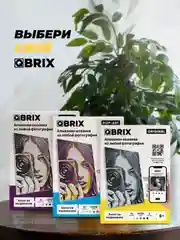 Алмазная фото-мозаика A4 на подрамнике QBRIX
