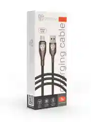 Кабель для зарядки керамика Micro USB, 1 метр, 3А, быстрая зарядка QC3.0, тканевая оплётка