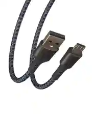 Кабель для зарядки Авангард Micro USB, 2 м, 3 А, быстрая зарядка QC 3.0, черный