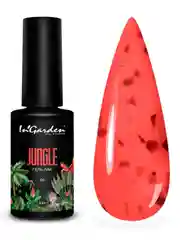 Красный гель-лак InGarden JUNGLE, 8 мл