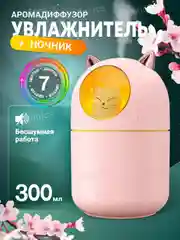 Пудровый увлажнитель воздуха для дома, настольный