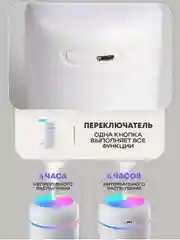 Белый увлажнитель воздуха для дома, настольный