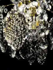 Люстра хрустальная светодиодная потолочная E27+LED золото Пульт ДУ