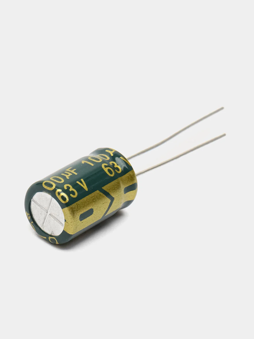 100мкФ 63в Конденсатор электролитический 100UF 63V 105C 8х12мм