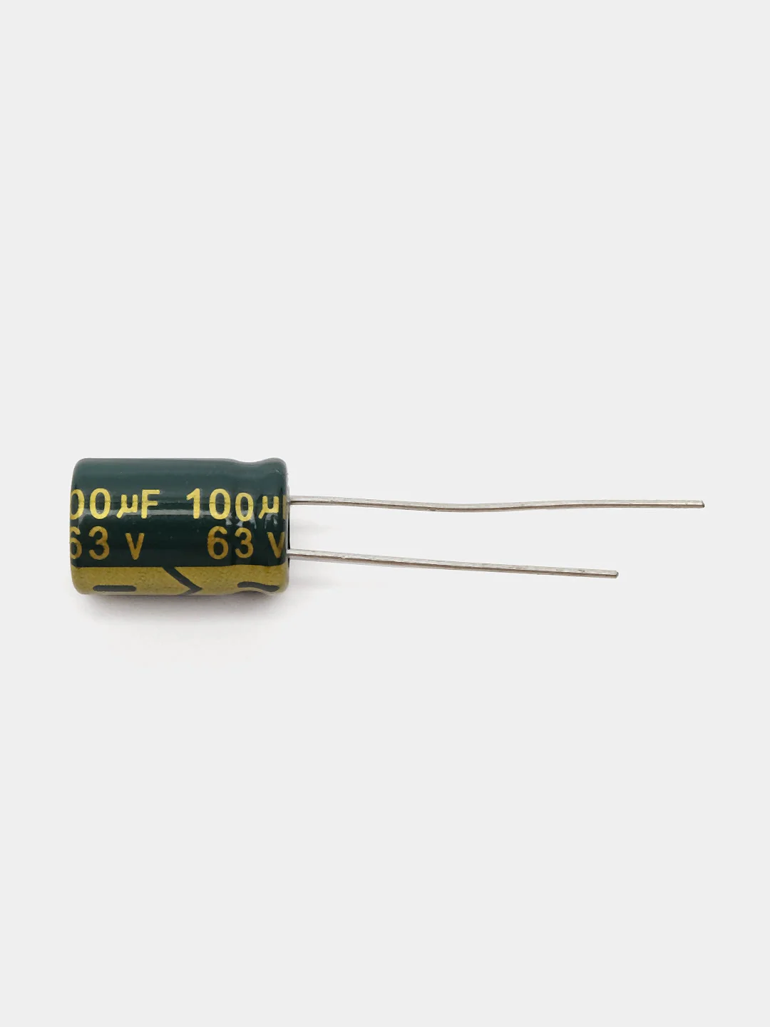 100мкФ 63в Конденсатор электролитический 100UF 63V 105C 8х12мм