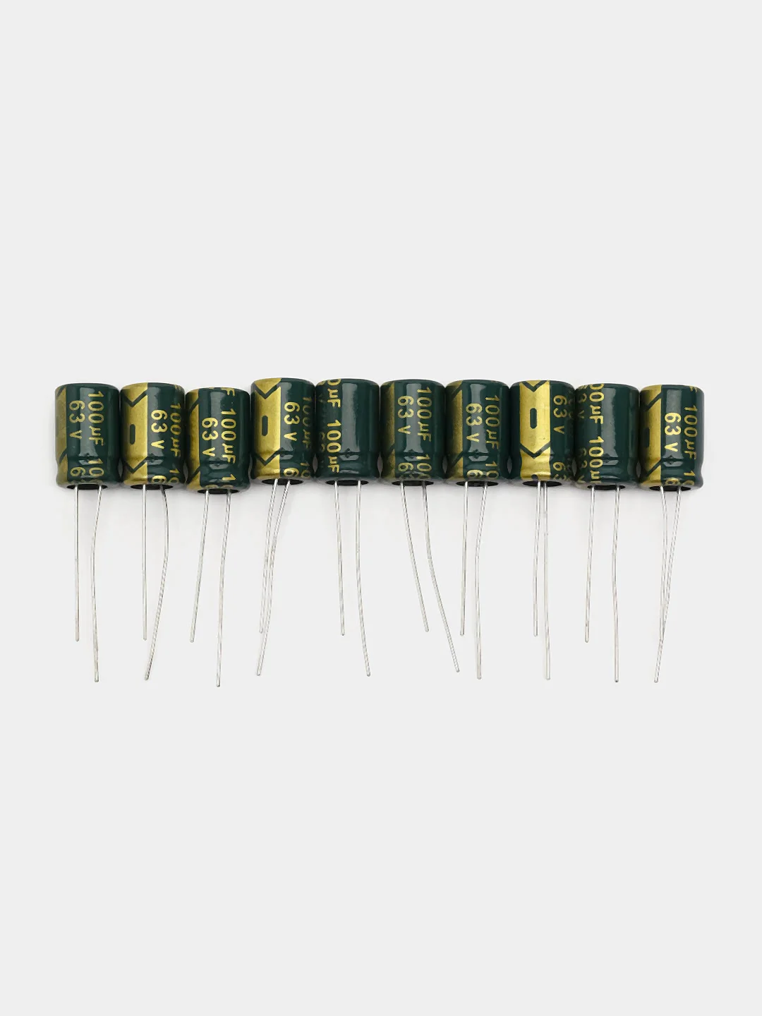 100мкФ 63в Конденсатор электролитический 100UF 63V 105C 8х12мм