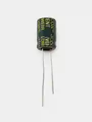 100мкФ 63в Конденсатор электролитический 100UF 63V 105C 8х12мм