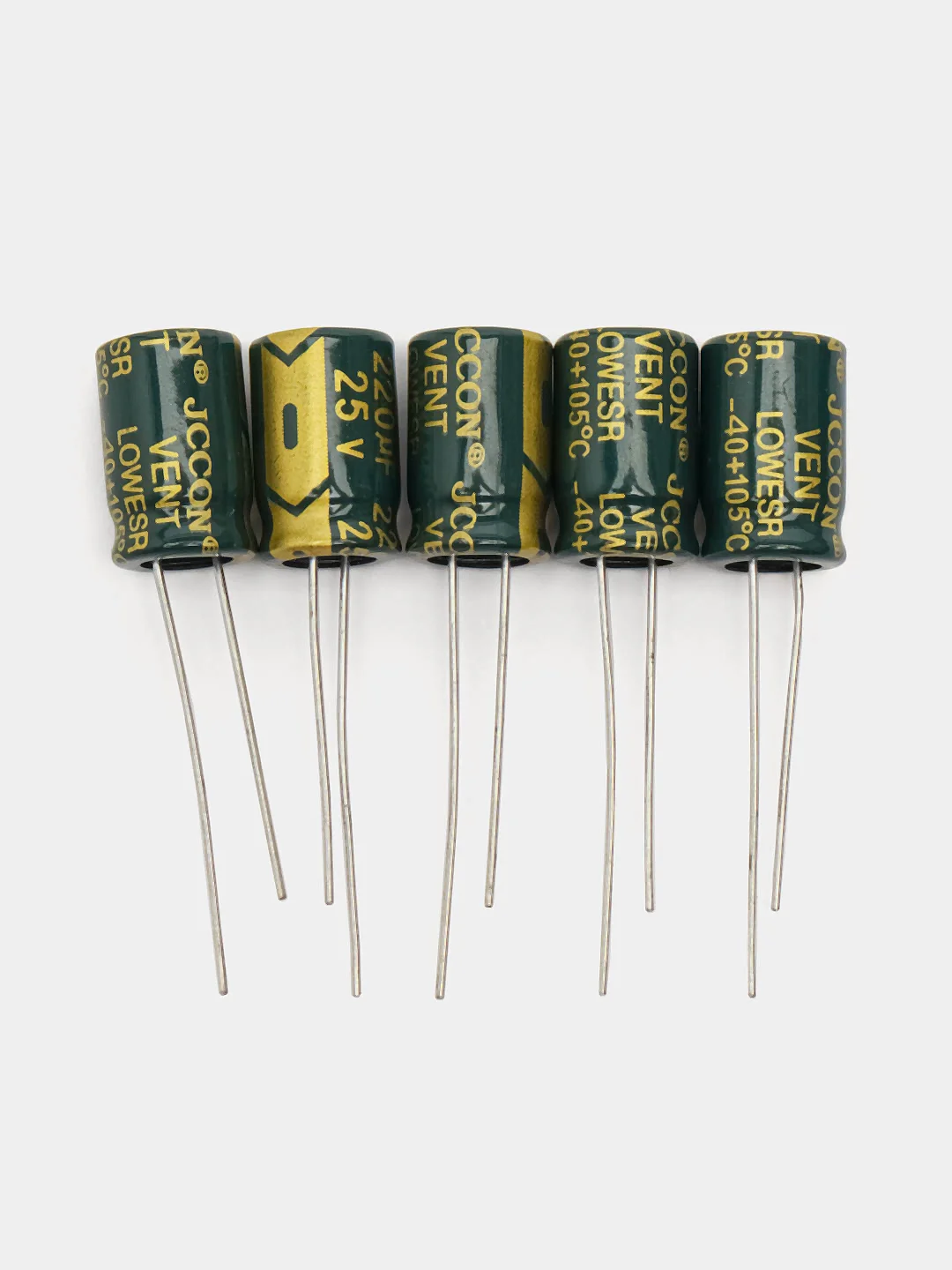 220мкФ 25в Конденсатор электролитический 220UF 25V 105C 8х12мм