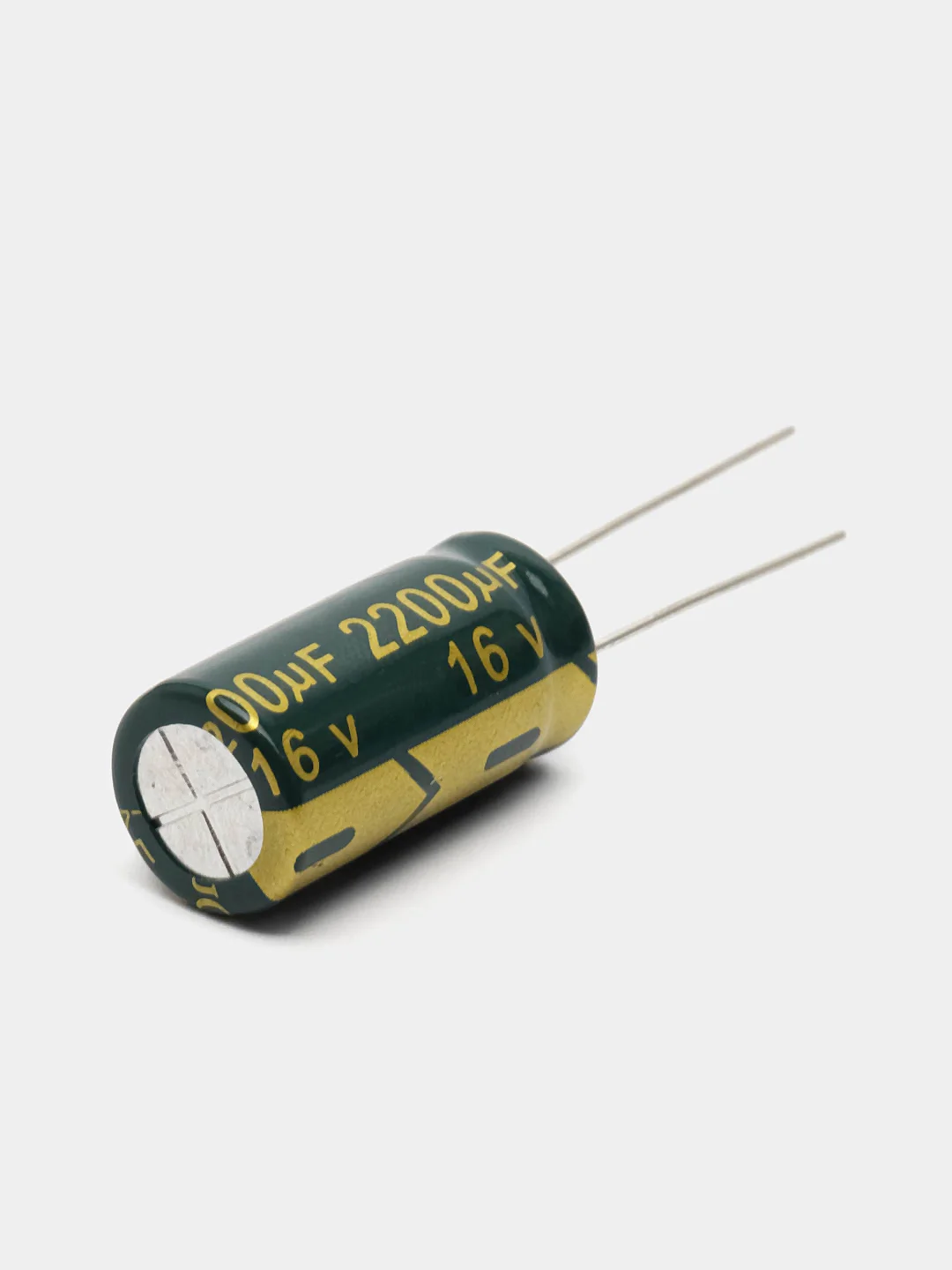 2200мкФ 16в Конденсатор электролитический 2200UF 16V 105C 13х21мм