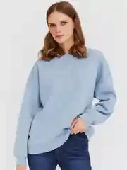 Женский базовый свитшот с начёсом