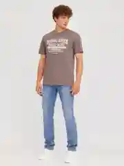 Мужские джинсы фасона Slim из хлопка