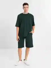 Зеленый спортивный костюм мужской