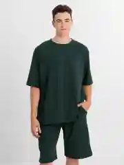 Зеленый спортивный костюм мужской
