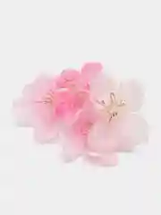 Белый искусственные декоративные цветы,5 шт