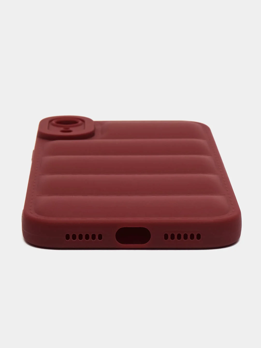 Бордовый чехол на айфон (iPhone) 11, 13, 14 Pro Max 7 8 Plus XR XS про макс