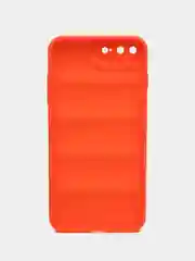 Оранжевый чехол на айфон (iPhone) 11, 13, 14 Pro Max 7 8 Plus XR XS про макс
