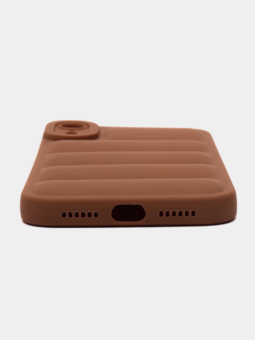 Коричневый чехол на айфон (iPhone) 11, 13, 14 Pro Max 7 8 Plus XR XS про макс