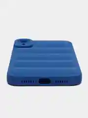 Синий чехол на айфон (iPhone) 11, 13, 14 Pro Max 7 8 Plus XR XS про макс