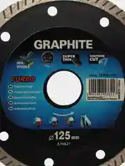 Диск алмазный сегментный (125х22.2 мм) GRAPHITE 57H606