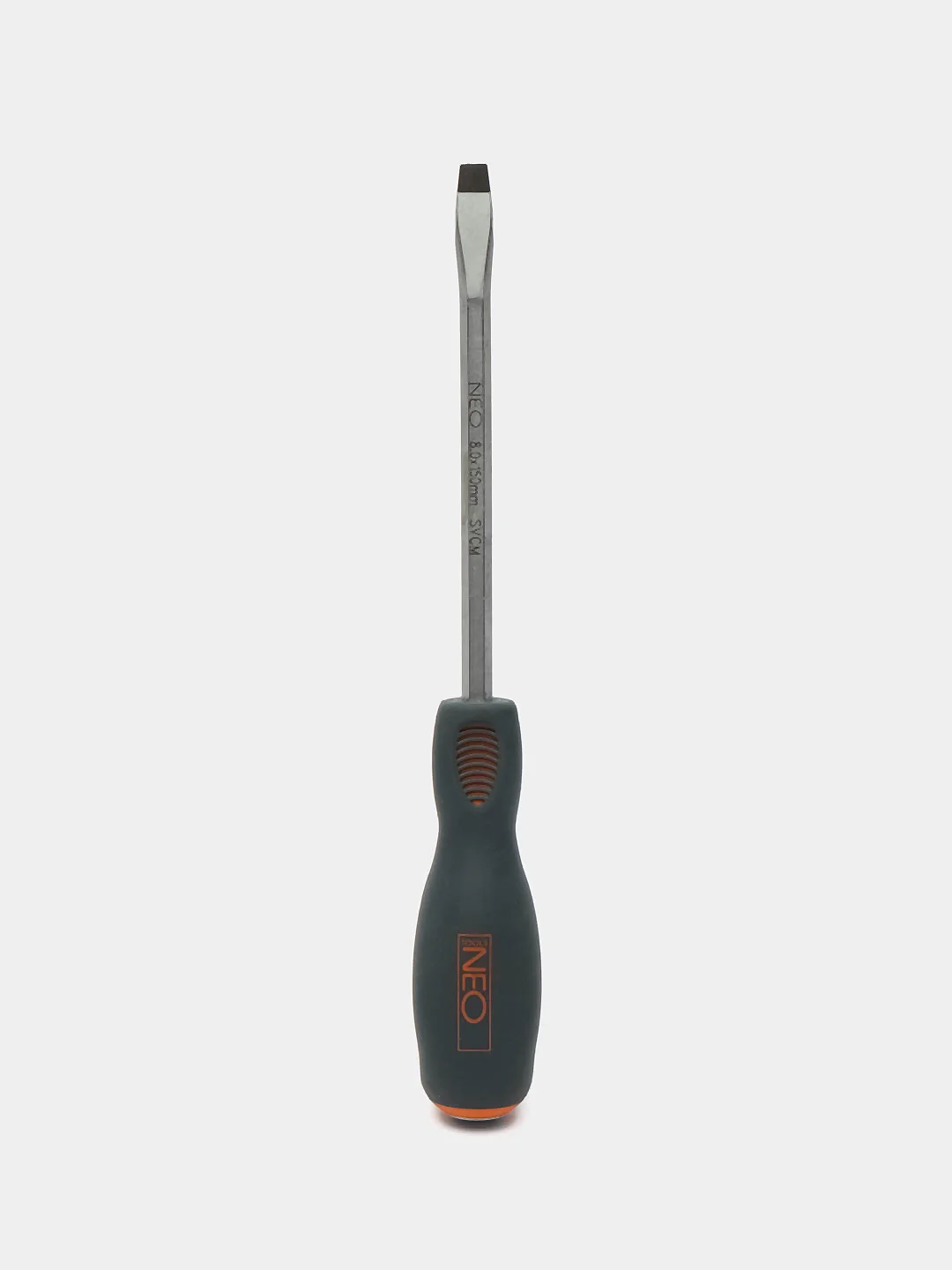 Шлицевая ударная отвертка NEO Tools 8.0x150 мм CrMo 04-020