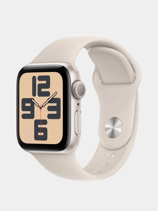 Умные часы Apple Watch SE 2 (2023), 40 мм, Starlight Sport Band