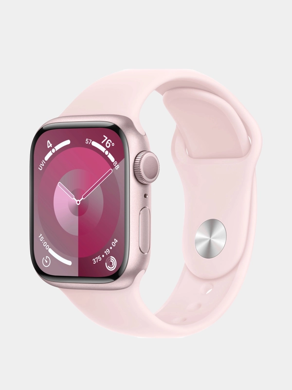 Умные часы Apple Watch Series 9 41mm Pink Sport Band Розовые