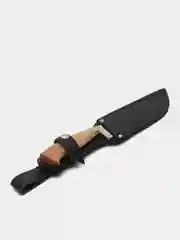 Нож Пчак узбекский ручной работы, сталь 95х18 кованая, рукоять карельская береза