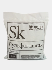 Сульфат калия 1 кг (калий сернокислый) Леда