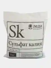 Сульфат калия 1 кг (калий сернокислый) Леда