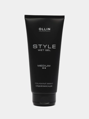 Гель для укладки волос средней фиксации Мокрый Эффект  STYLE "OLLIN PROFESSIONAL" 200 мл