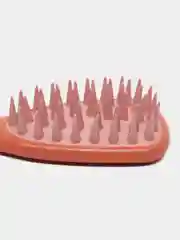 Розовый расческа массажная для мытья и массажа головы