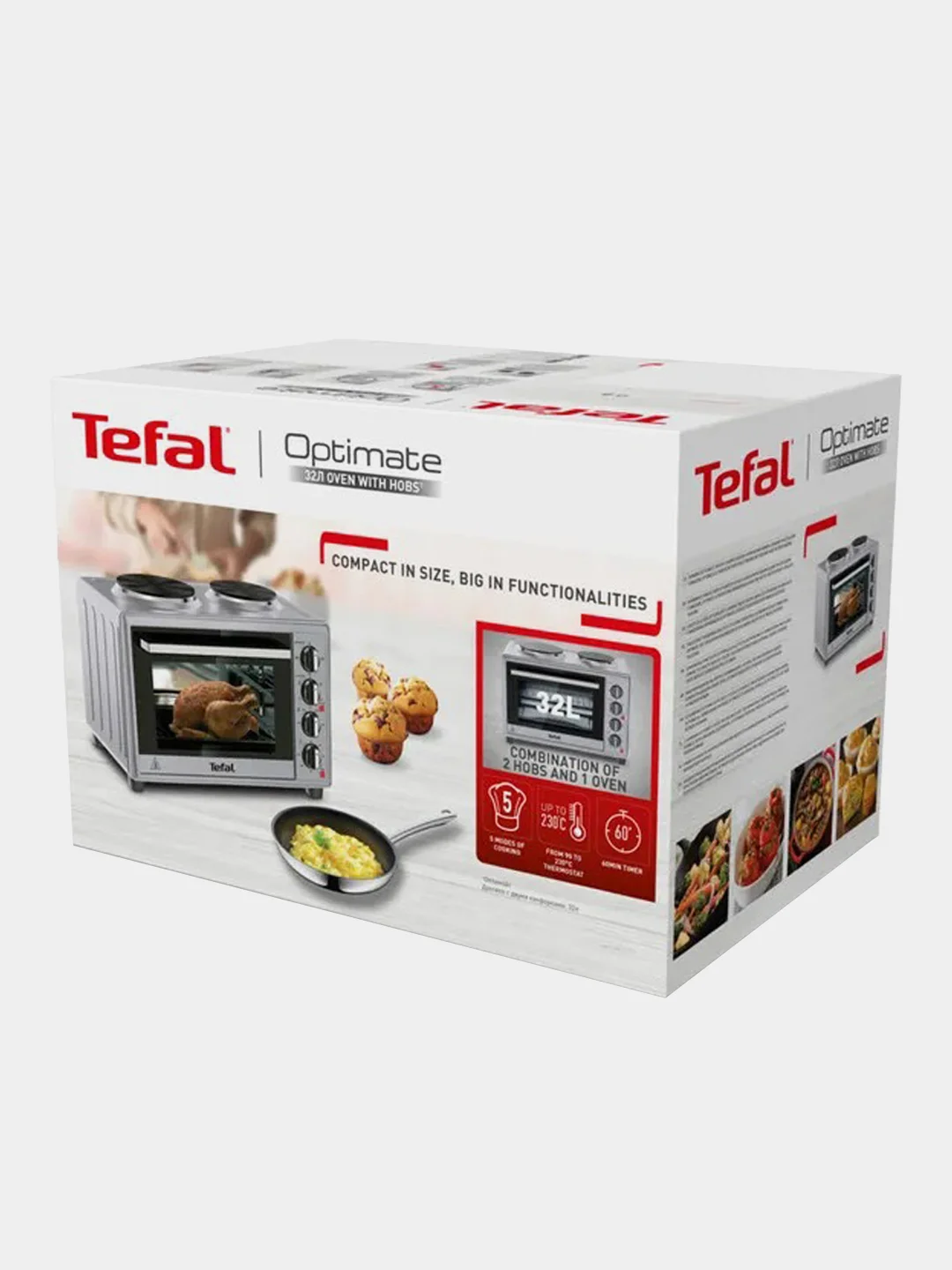Мини-печь Tefal Optimate OF463D30