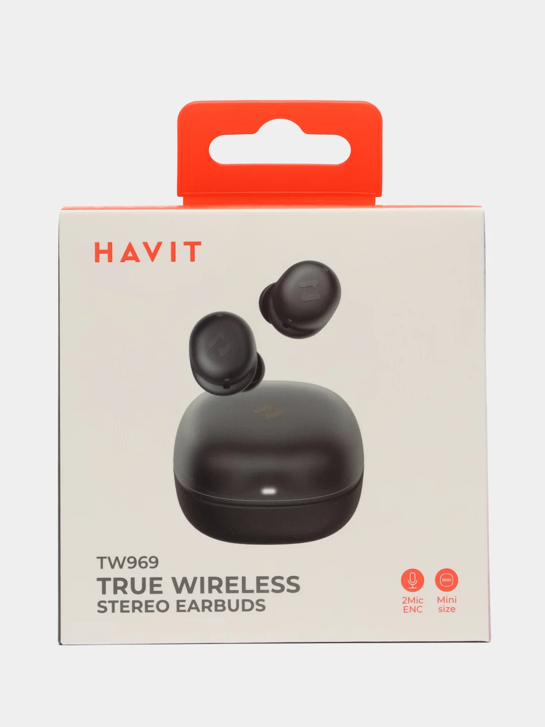 Черный наушники беспроводные игровые HAVIT TW969 True Wireless с микрофоном
