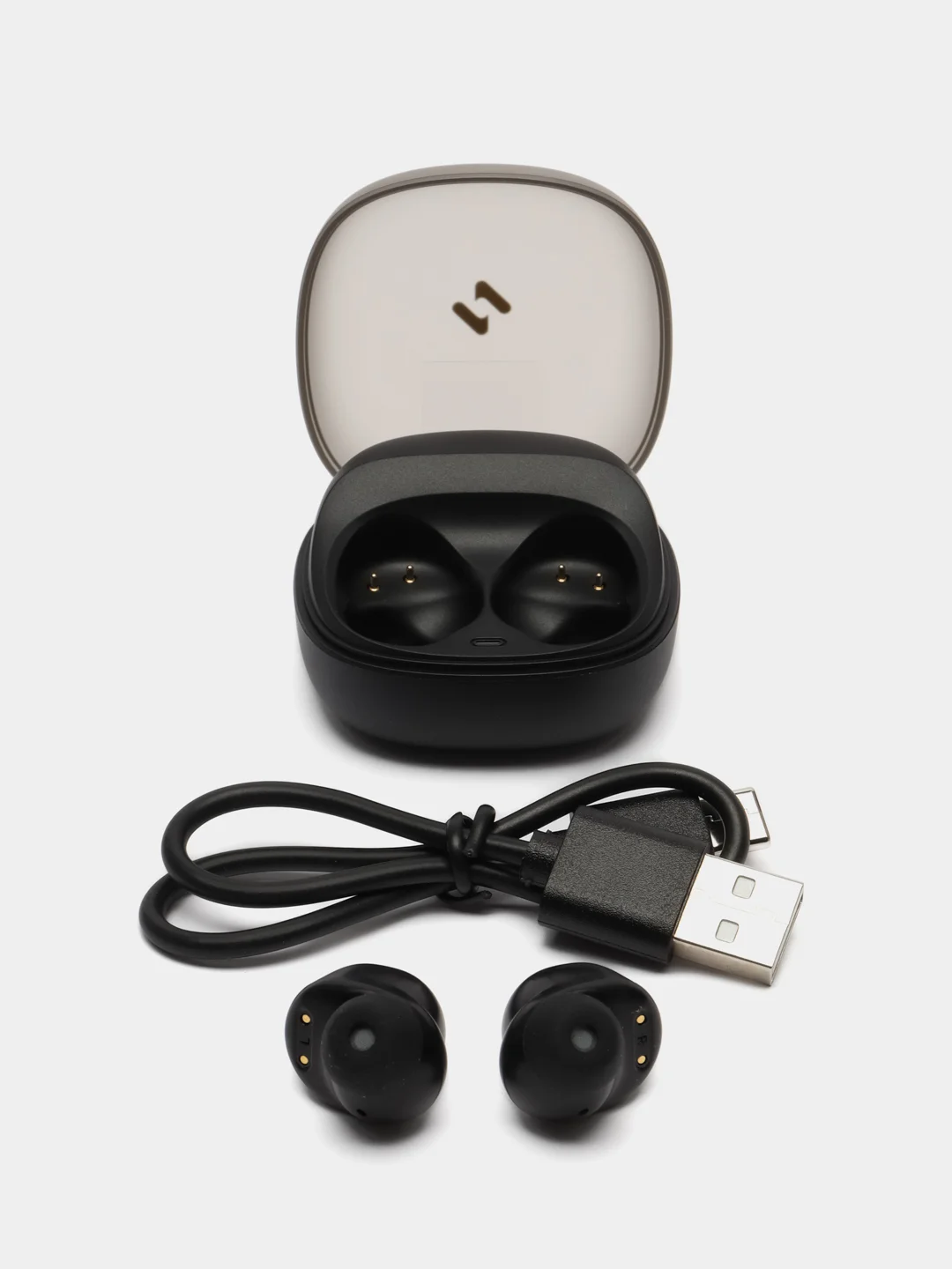 Черный наушники беспроводные игровые HAVIT TW969 True Wireless с микрофоном